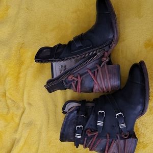 Freebird CRUE leather booties